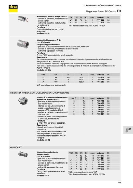 Viega Catalgo Viega Marzo 2024 Pdf