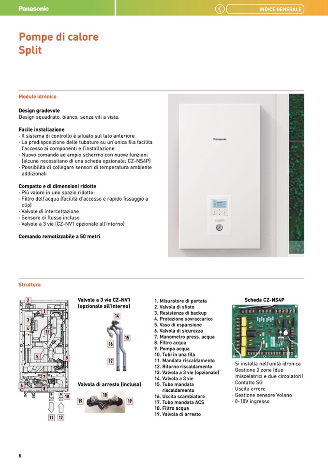 Panasonic Nuova Gamma Aquarea 2022