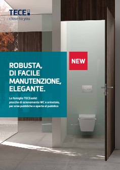 TECEflushpoint: il pulsante pneumatico per WC