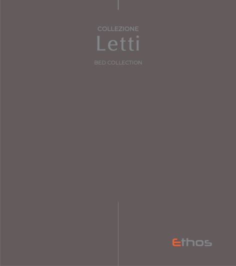 Ethos - Catalogue Collezione Letti