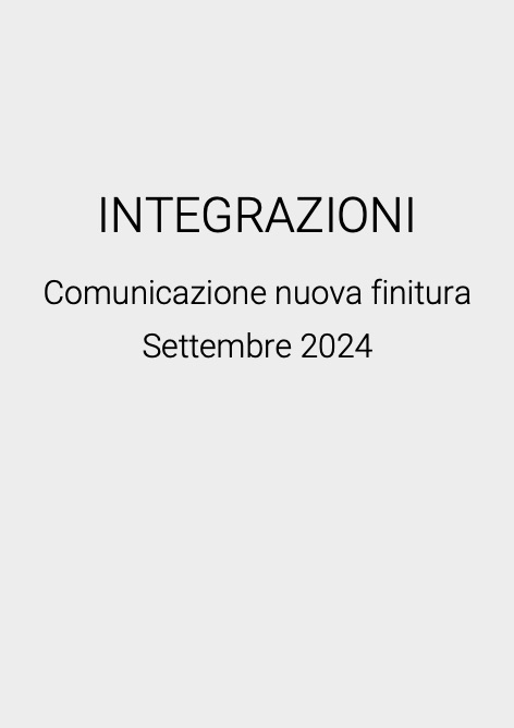 Nobili - Listino prezzi INTEGRAZIONI