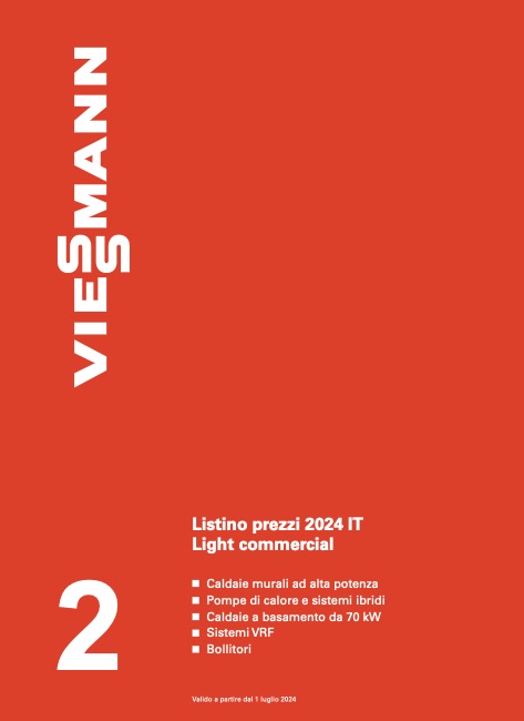 Viessmann - Listino prezzi 2 - Light commercial