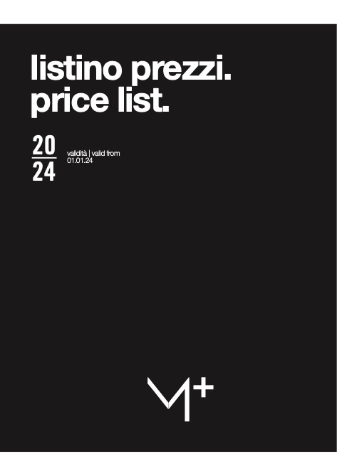 Mosaico + - Price list 2024