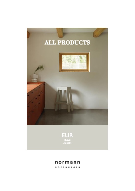 Normann Copenhagen - Price list All Products RETAIL