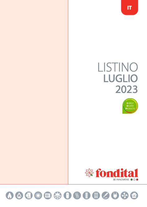 Fondital - Price list Luglio 2023 (Rev. 05-2024)