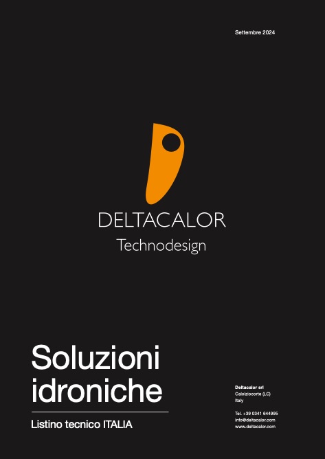 Deltacalor - Price list Soluzioni idroniche