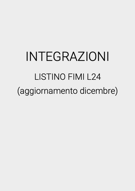 Fimi - Lista de precios INTEGRAZIONI