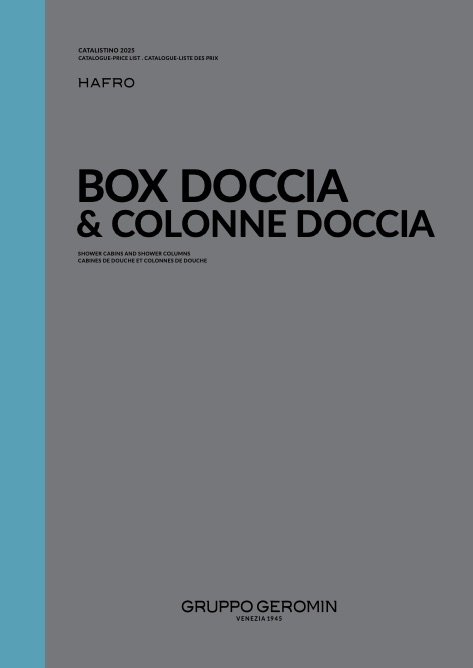 Hafro - Geromin - Price list Box Doccia & Colonne Doccia 2025