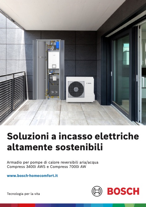 Bosch Termotecnica - Catalogo Armadio per pompe di calore reversibili aria/acqua Compress 3400i AWS e Compress 7000i AW