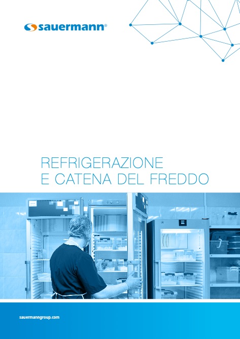 Sauermann - Catalogue Refrigerazione e catena del freddo