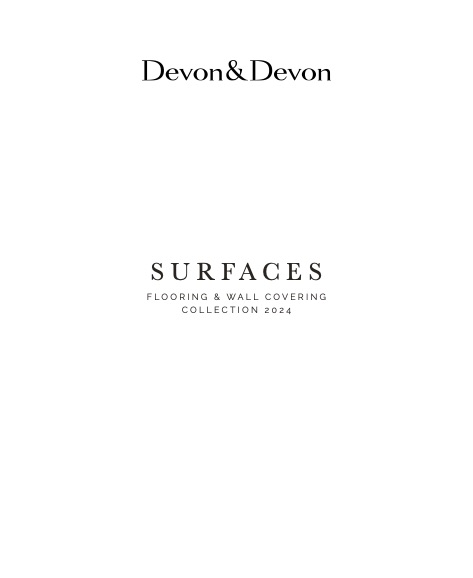 Devon&Devon - Price list Surfaces 2024 - Flooring & Wall Covering