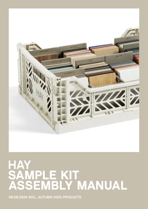 Hay - Catalogue Assembly Manual