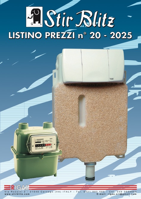 Rigas | Stir Blitz - Listino prezzi 2025