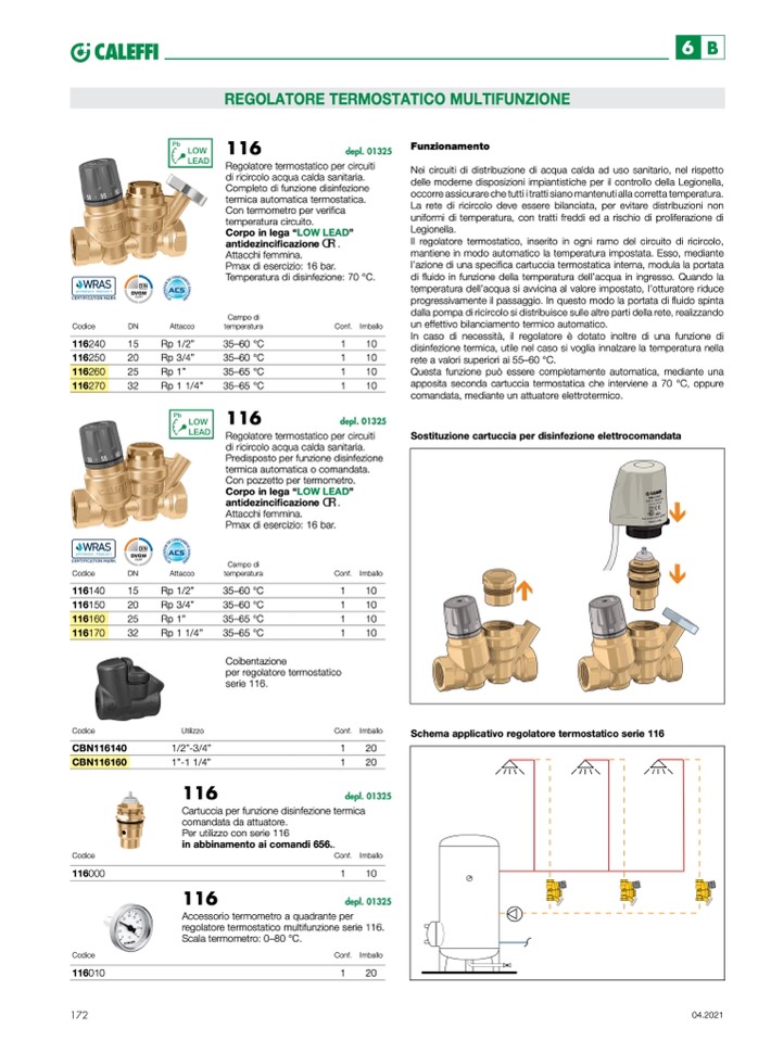 Caleffi - COMPONENTI IDROTERMOSANITARI